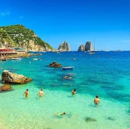 Villa il blù Capri Esterno foto