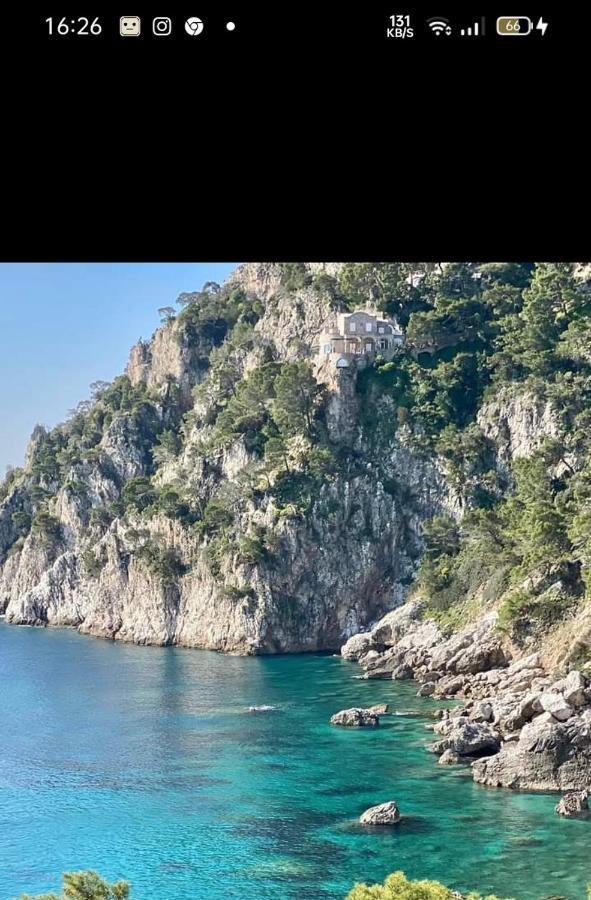 Villa il blù Capri Esterno foto