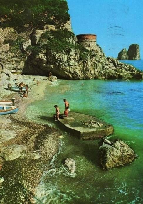 Villa il blù Capri Esterno foto
