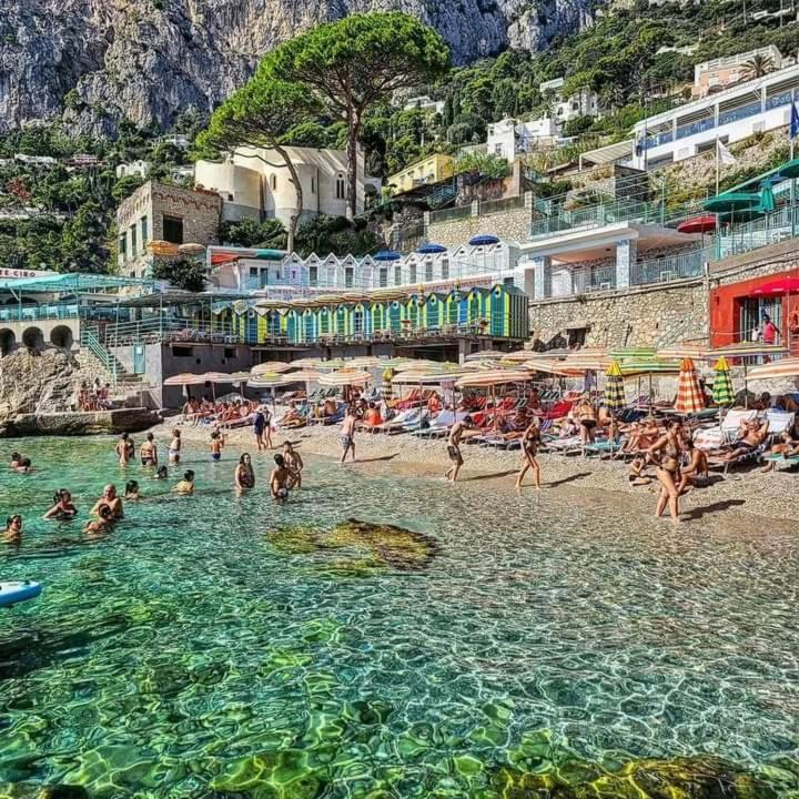 Villa il blù Capri Esterno foto